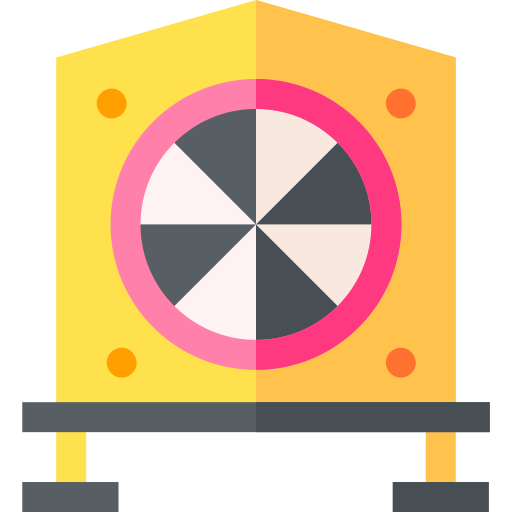 Roulette Basic Straight Flat icon
