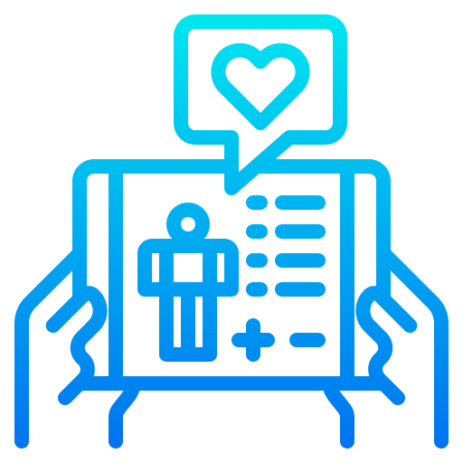 gezondheidszorg srip Gradient icoon