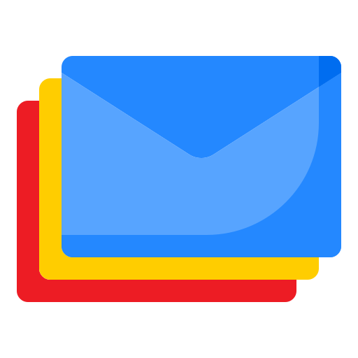 mails srip Flat icon
