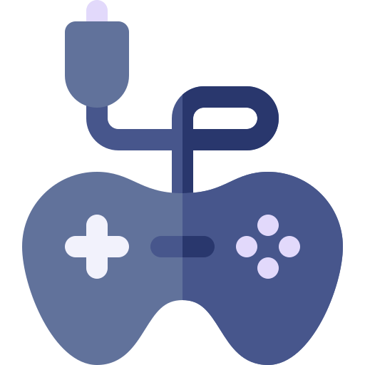 gamepad Basic Rounded Flat icon