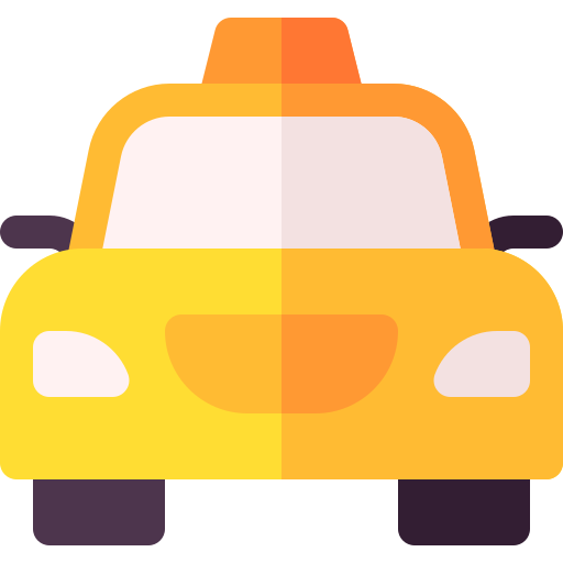 택시 Basic Rounded Flat icon