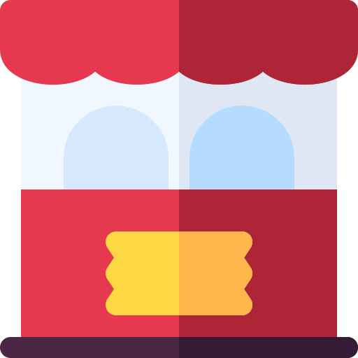 ticketkantoor Basic Rounded Flat icoon