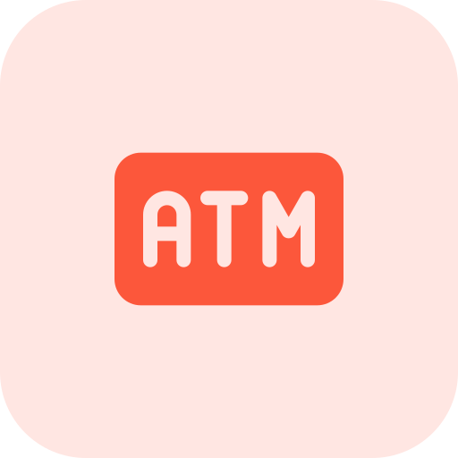 geldautomat Pixel Perfect Tritone icon