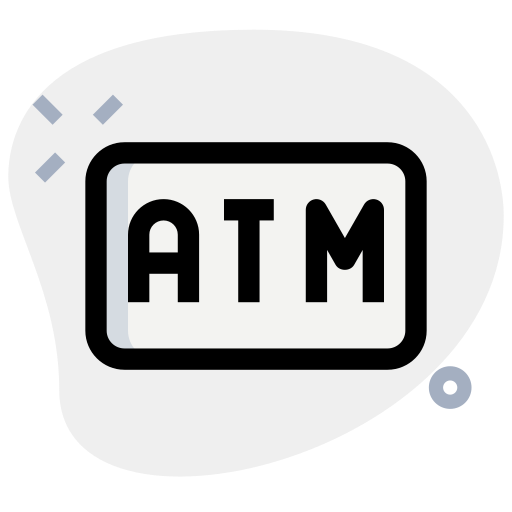 geldautomaat Generic Rounded Shapes icoon