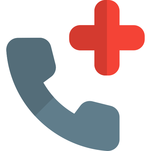 Phone call Pixel Perfect Flat icon