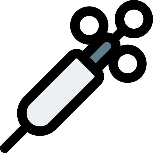 ワクチン Pixel Perfect Lineal Color icon