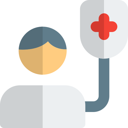 paciente Pixel Perfect Flat icono