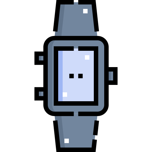 Smartwatch Detailed Straight Lineal color icon