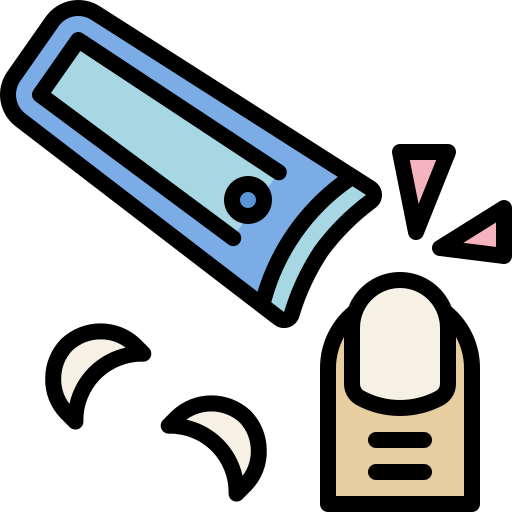 Nail clippers Generic Outline Color icon