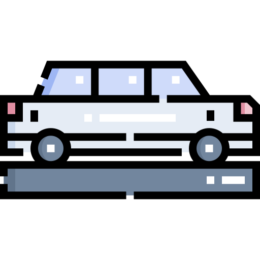 limuzyna Detailed Straight Lineal color ikona