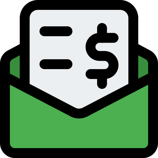 Invoice Pixel Perfect Lineal Color icon