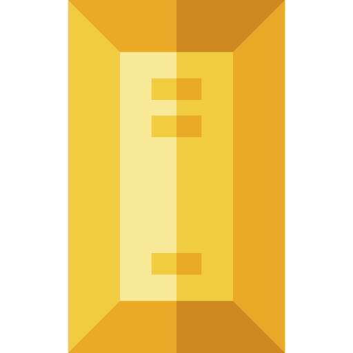 goldbarren Basic Straight Flat icon