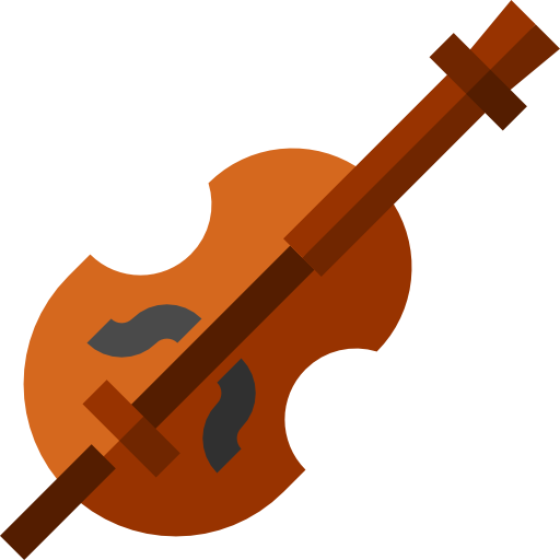 violín Basic Straight Flat icono