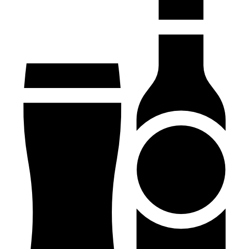 Beer Basic Straight Filled icon