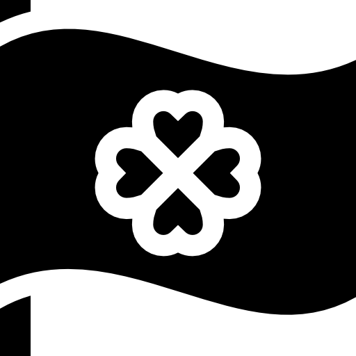bandeira Basic Straight Filled Ícone