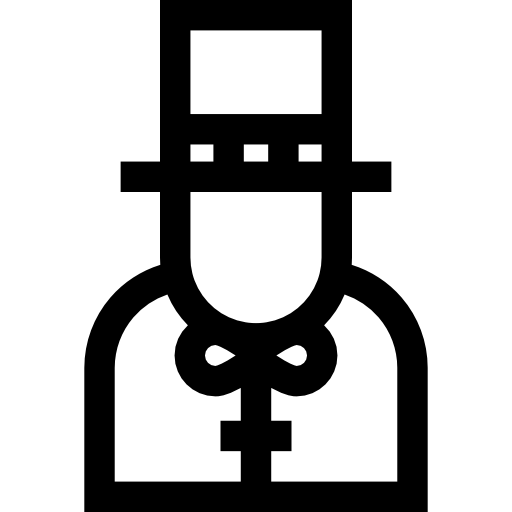 krasnoludek Basic Straight Lineal ikona