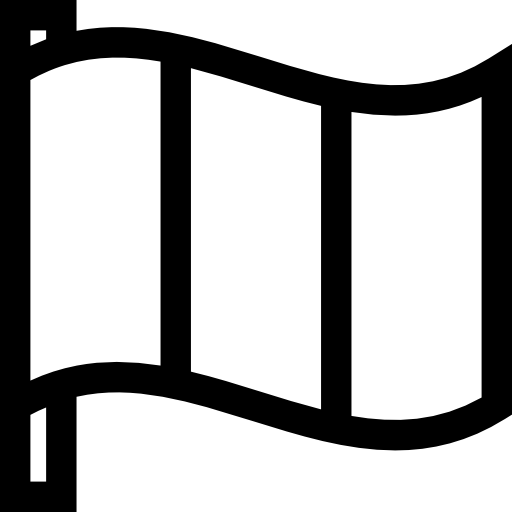 irlanda Basic Straight Lineal icono