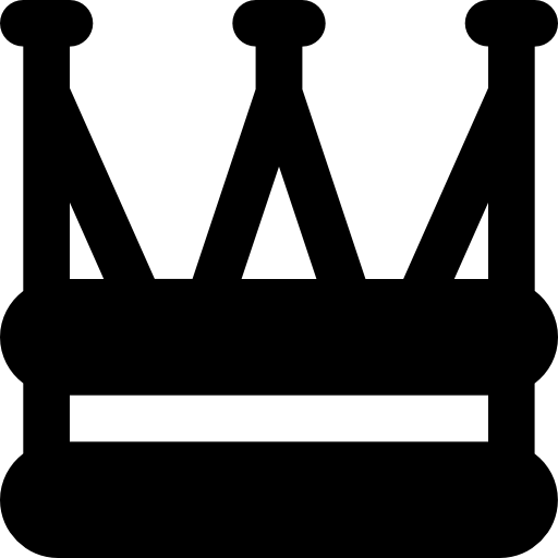 Корона Basic Black Solid иконка