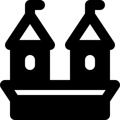 Castle Basic Black Solid icon