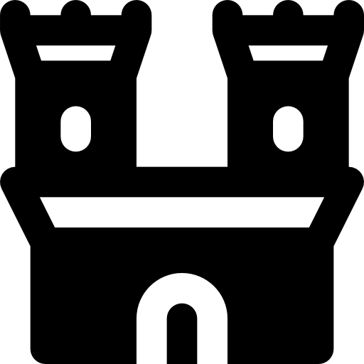 castelo Basic Black Solid Ícone
