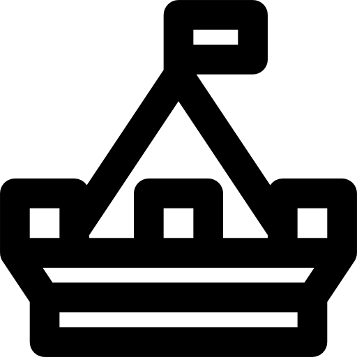 torre Basic Black Outline icono