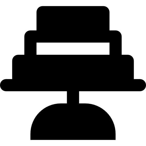 케이크 Basic Black Solid icon