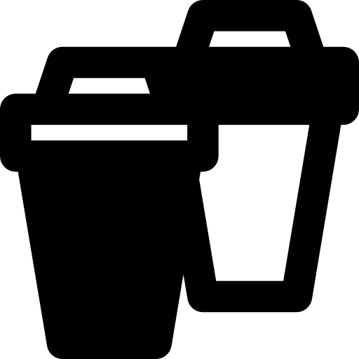 kaffeetasse Basic Black Solid icon