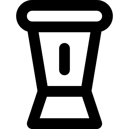mezclador Basic Black Outline icono