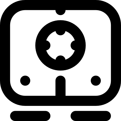 Safebox Basic Black Outline icon