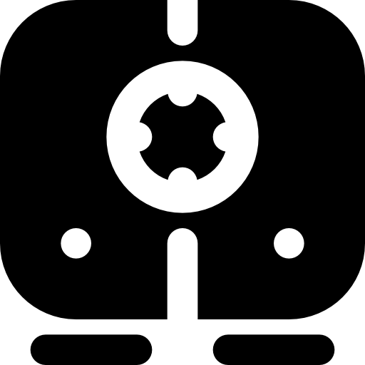 Сейф Basic Black Solid иконка