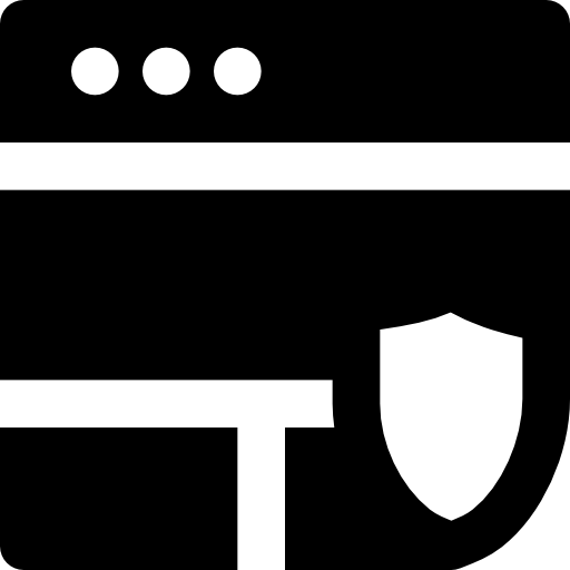 브라우저 Basic Black Solid icon