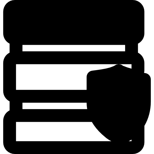 データベース Basic Black Solid icon