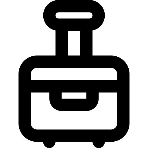 수하물 Basic Black Outline icon