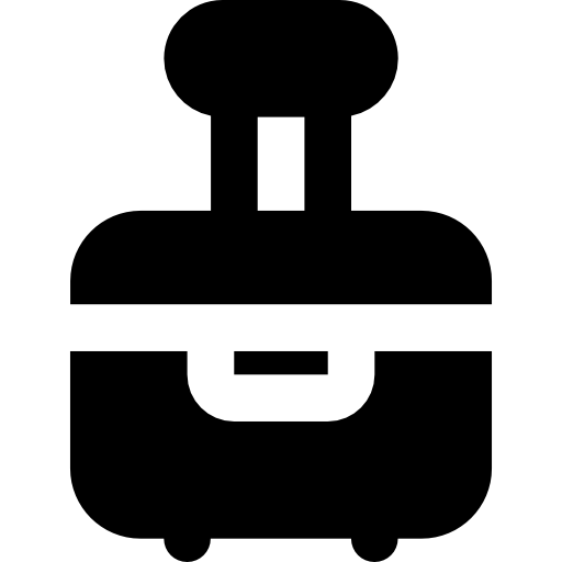 bagaż Basic Black Solid ikona