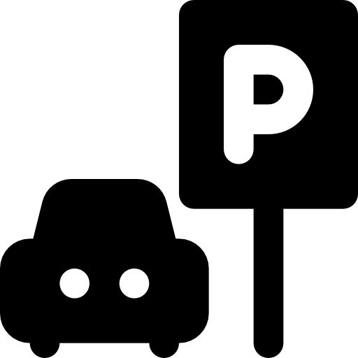 parking Basic Black Solid ikona