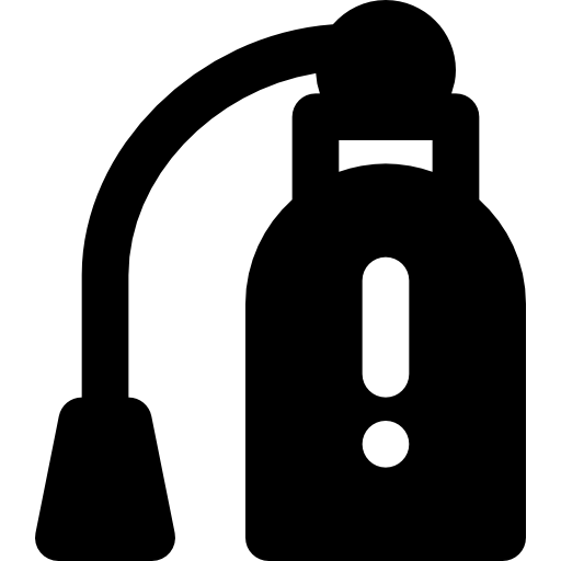 Fire extinguisher Basic Black Solid icon
