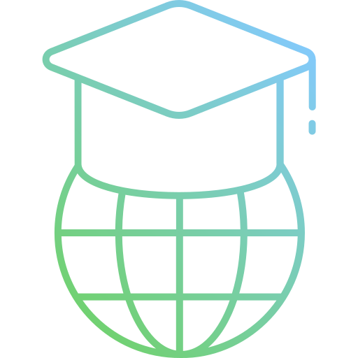 educazione globale Generic Gradient icona