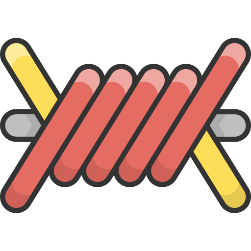 stacheldraht Generic Outline Color icon