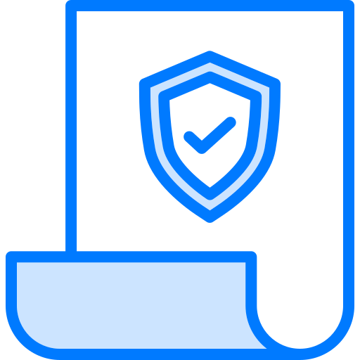 versicherung Generic Blue icon