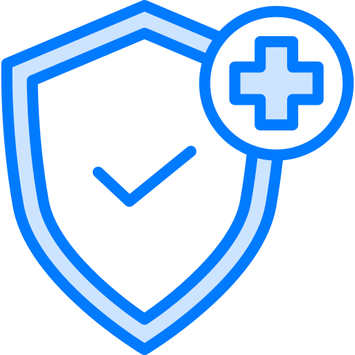 ziektekostenverzekering Generic Blue icoon