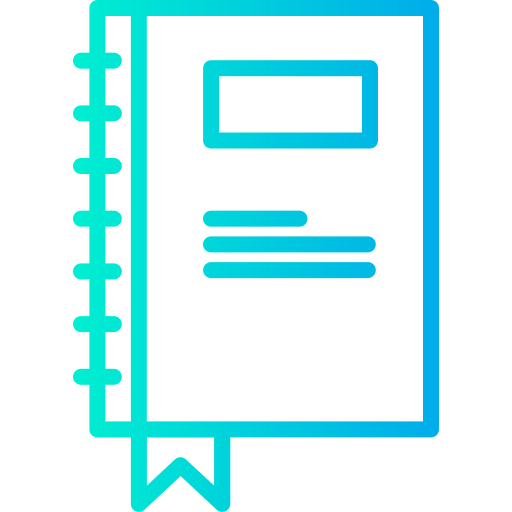 Notebook Generic Gradient icon