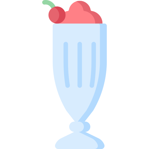 Milkshake Special Flat icon