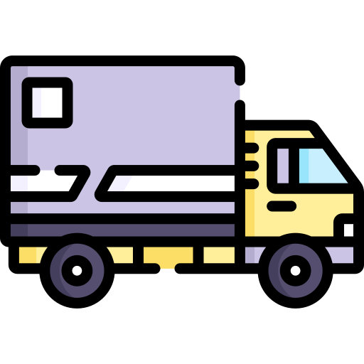 caminhão de entrega Special Lineal color Ícone