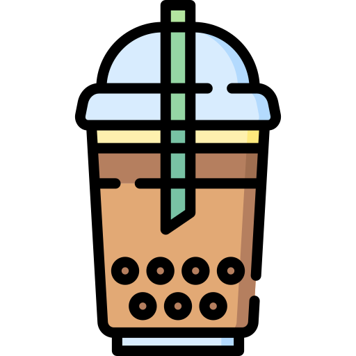 Пузырьковый чай Special Lineal color иконка