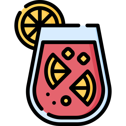 Sangria Special Lineal color icon