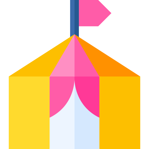 Цирковой шатер Basic Straight Flat иконка