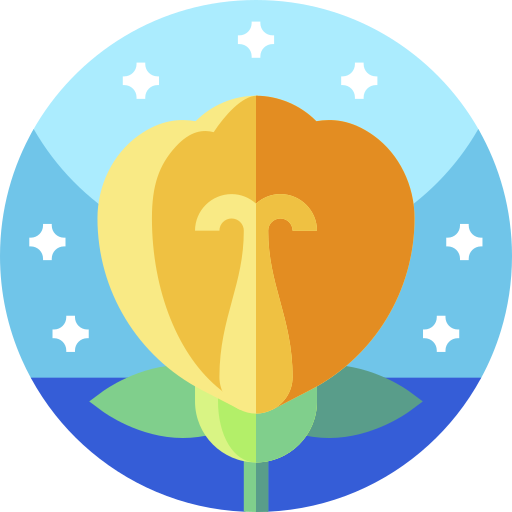 花 Geometric Flat Circular Flat icon
