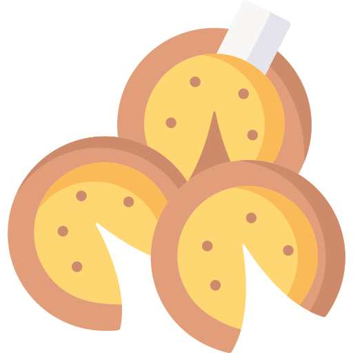포춘 쿠키 Special Flat icon