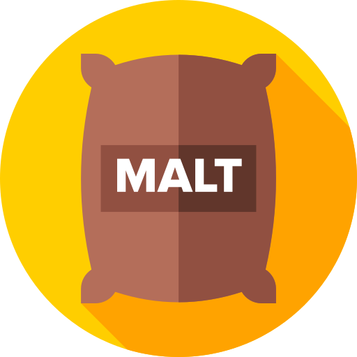 malto Flat Circular Flat icona