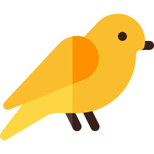 Canary Basic Rounded Flat icon